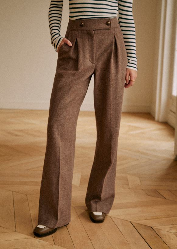 A PRESSE　Wool Kersey Trousers 2 A.PRESSE 