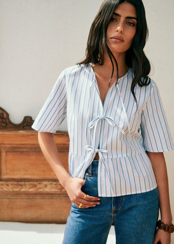 [teket] / ☆ 25SS Wishes Stripe Shirt / Sky Blue il_340x270.3651261438_2dho.jpg